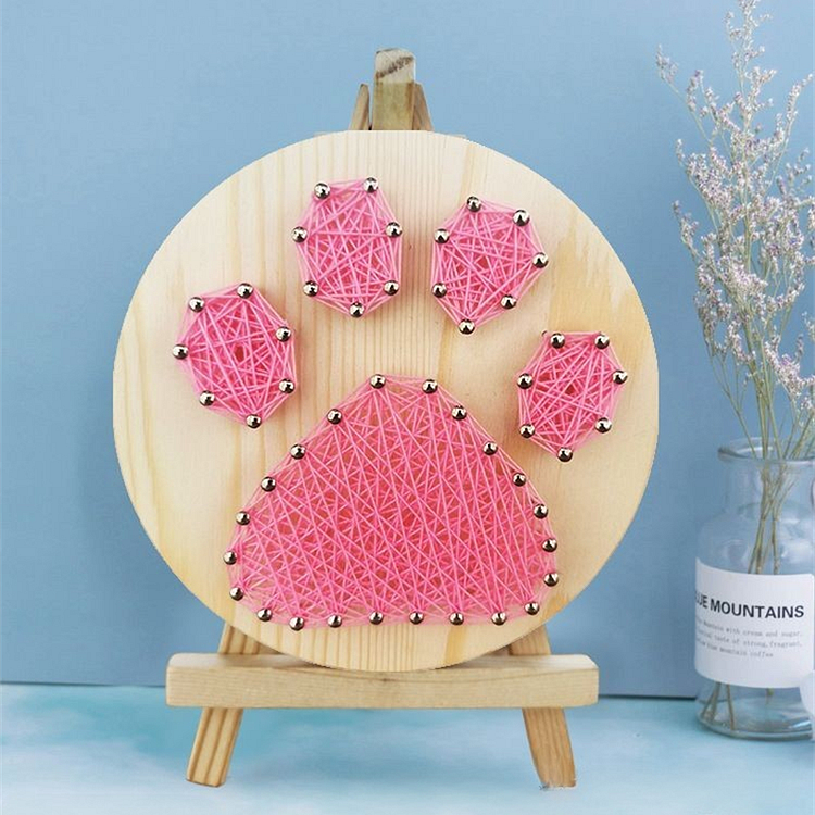 String Art - Cat Paw