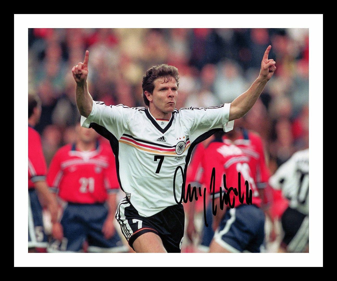 Andreas Moller - Germany Autographed Signed & Framed Photo Poster painting