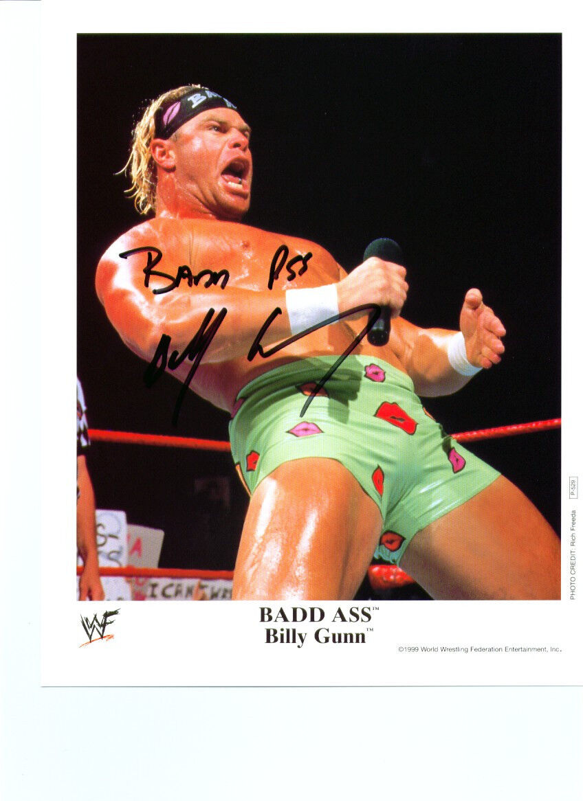 Billy Gunn signed 8x10 Photo Poster painting auto autograph DX New Age Outlaws WWF WWE Champion