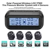 AN-10C Solar Car LCD Tire Pressure Monitoring Tyre Temp Alarm System