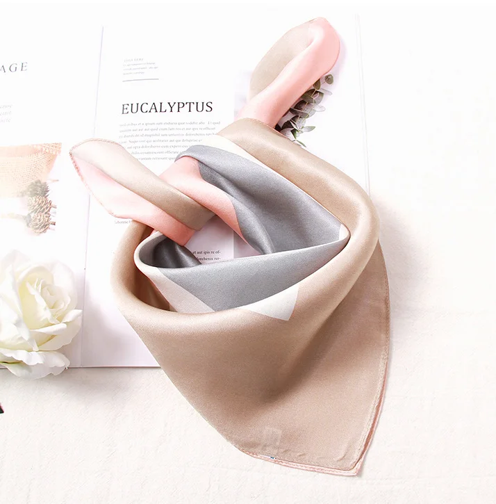 Silk Scarf Decorative Temperament Style Scenes