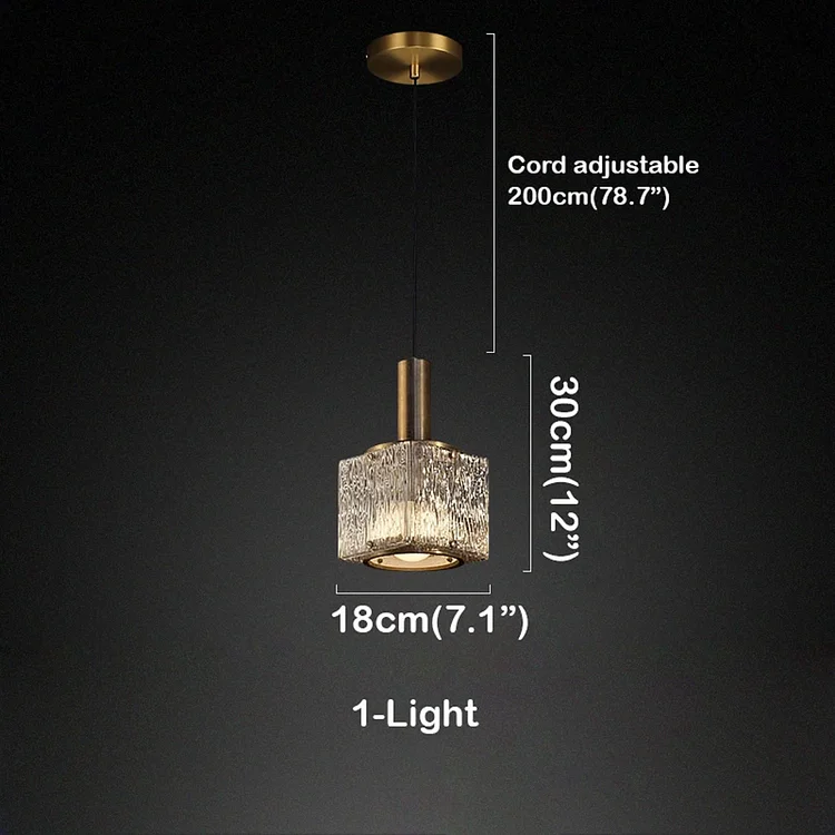 Modern Water Ripple Pendant Light Living Room Vjlight