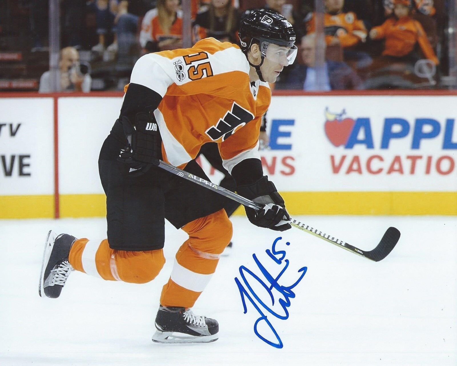 Jori Lehtera Signed 8x10 Photo Poster painting Philadelphia Flyers Autographed COA