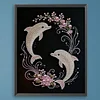 Dolphin-Special Shaped Diamond Painting
