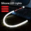 Flexible LED Flashlight Stick Rechargeable 28 Inch Bendable Mechanic Light with 3 Brightness Modes Work Light for Mechanics Car Repairs Inspections Tight Spaces