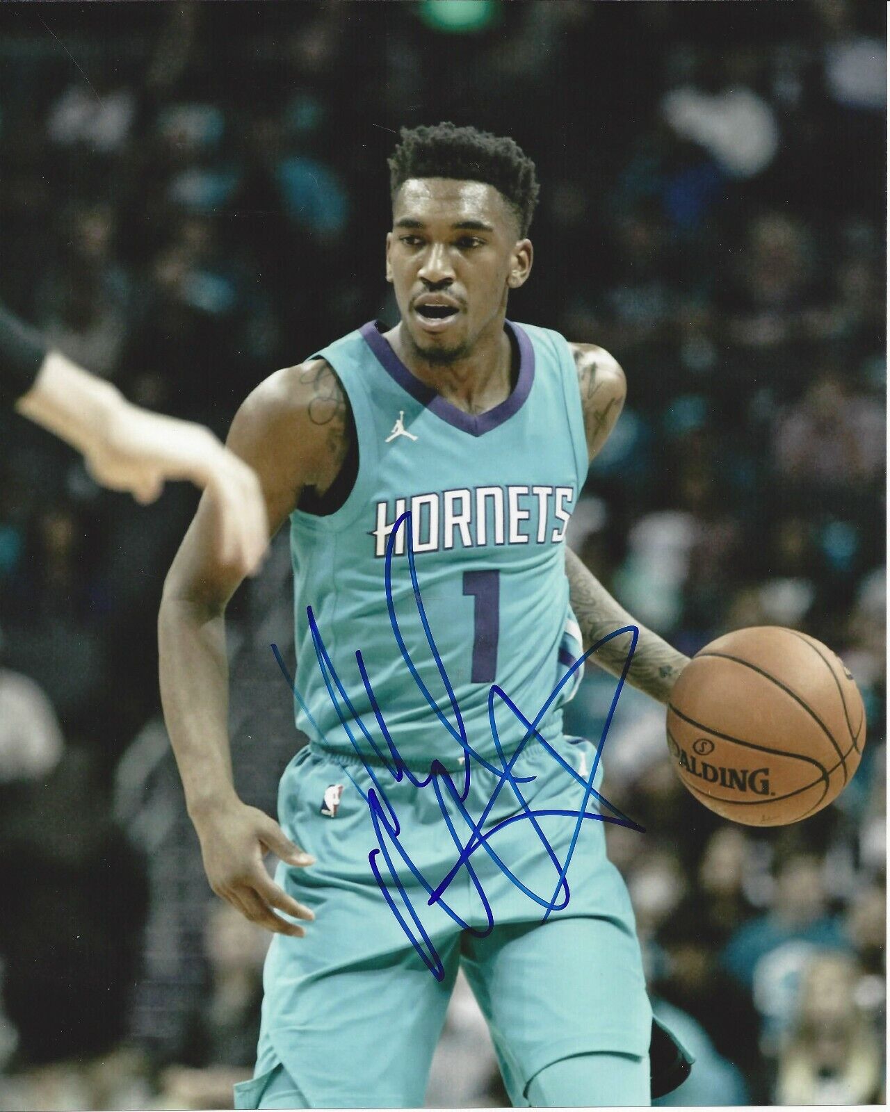 Malik Monk Autographed 8x10 Charlotte HornetsB104