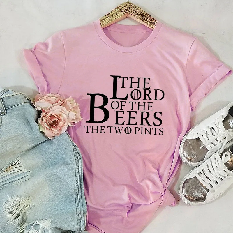 The Lord of The Beers O Neck T-shirt