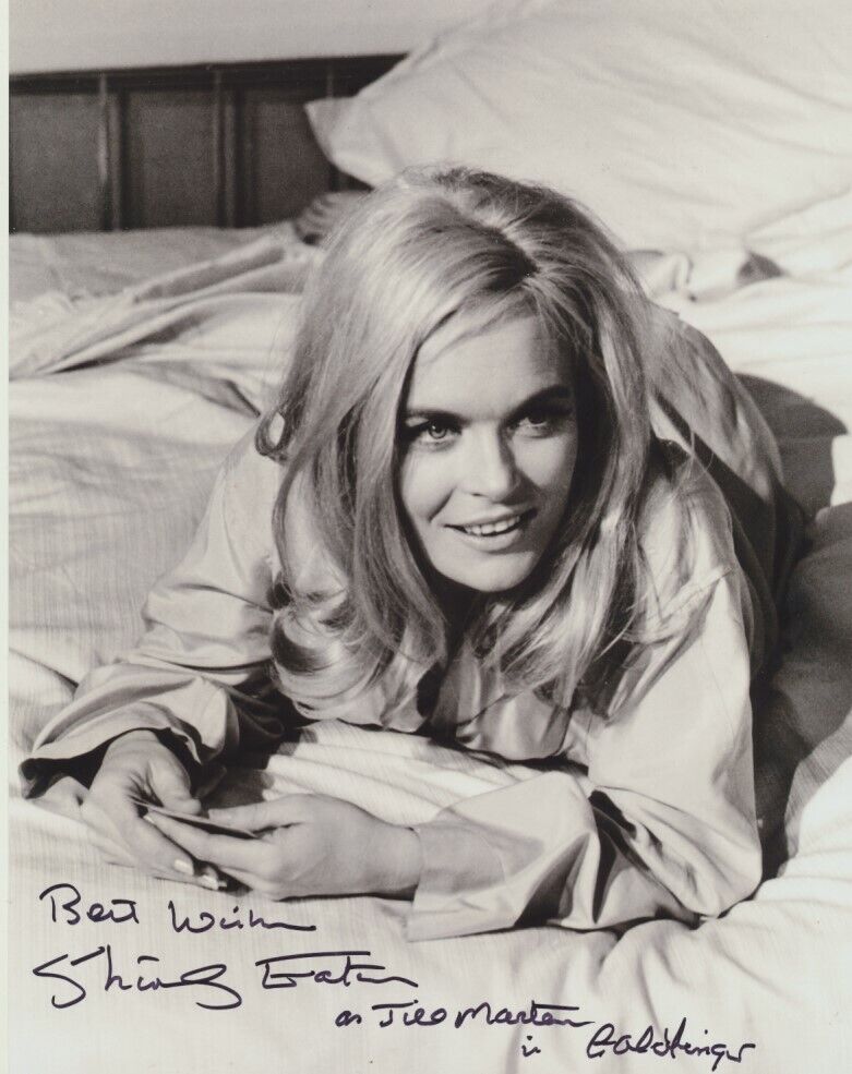 Shirley Eaton In Person signed 10 x 8