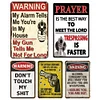 (Multi Style)Warning - Vintage Metal Signs - 30*40cm - Warning