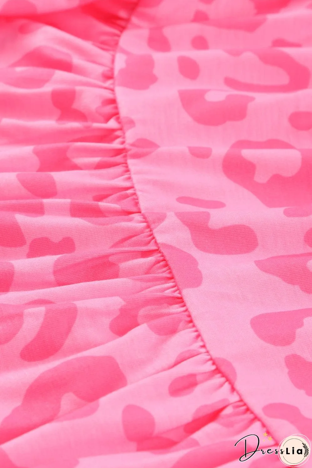 Leopard Print Ruffle Sleeve Tank Top for Stylish Women