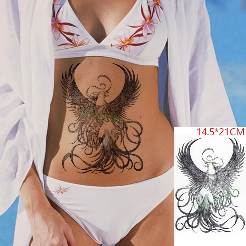 Waterproof Temporary Tattoo Sticker goat sheep head fake tatto flash tatoo tatouage Stickers hand arm back for girl women men