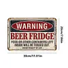 Warning - Vintage Metal Signs - 20*30cm - Warning