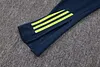 Joyfball 2025/2026 Real Madrid Half-Pull Training Suit Royal blue Football Shirt 1:1 Thai Quality