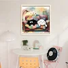 Cat On Sofa-11CT Stamped Cross Stitch 40*40cm tapestrymarket