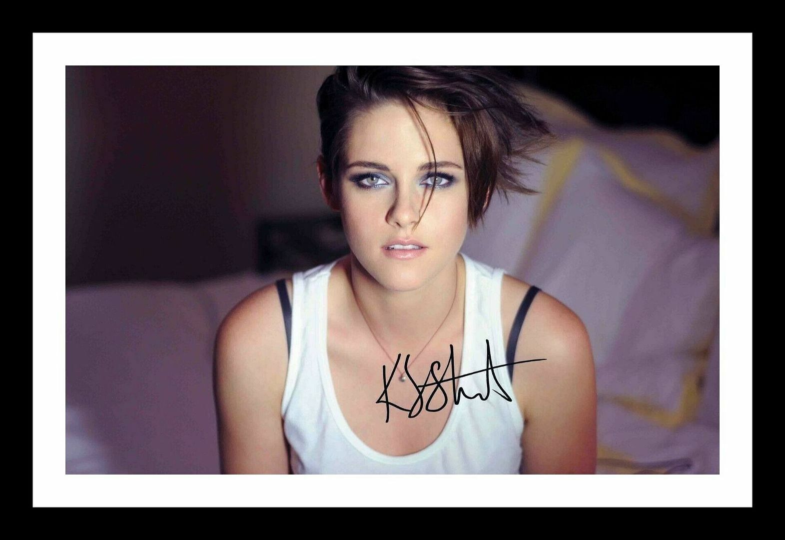 Kristen Stewart Autograph Signed & Framed Photo Poster painting 5