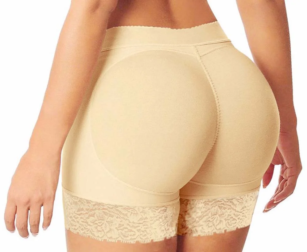 Billionm Womens Butt and Hip Enhancer Booty Padded Underwear Panties Body Shaper Seamless Butt Lifter Panty Boyshorts Shapewear