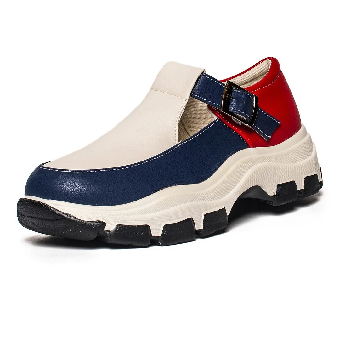 Fujin 5.5cm Platform Sandals Wedge Women Shoes Summer Buckle High Quality Large Size Women Beach Shoes Slides Slippers