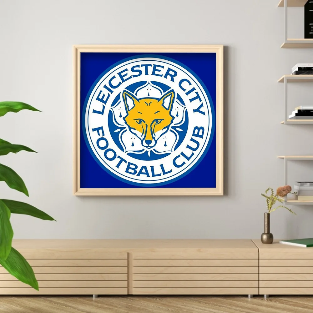 Diamond Painting - Full Round Drill - Leicester City F.C.(Canvas|30*30cm)