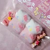 Flocking Squishy Hello Kitty Heads Silicon Gel Stress Reliever (Do Not Take Out From Bag)