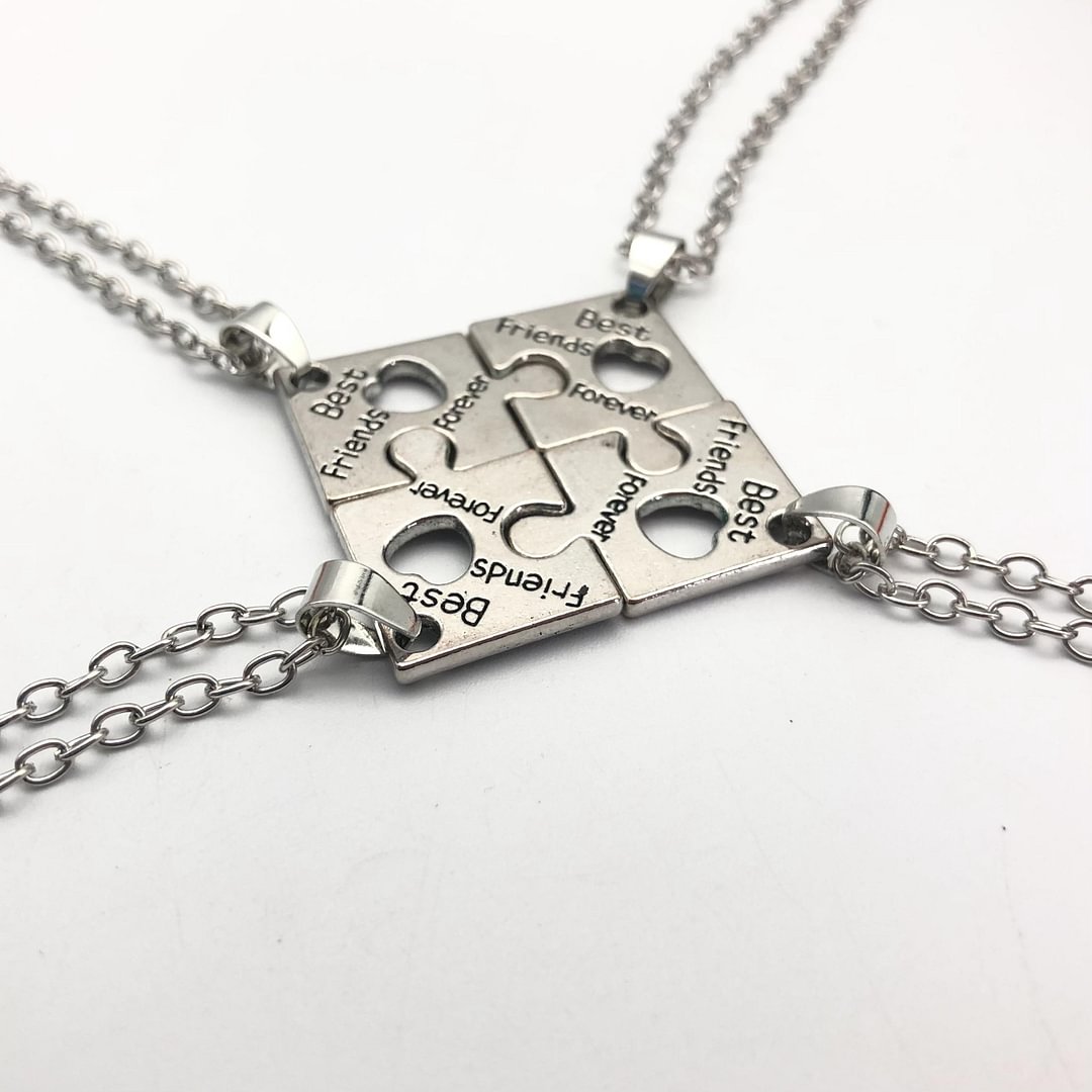 Buzzdaisy 4 Best Friends Necklace 4BFF