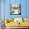 Diamond Painting -DIY Round Drill Winter Snow House