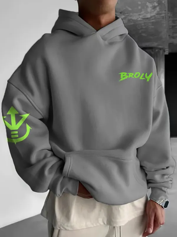 Men's Casual Dragon Ball Broly Hoodie