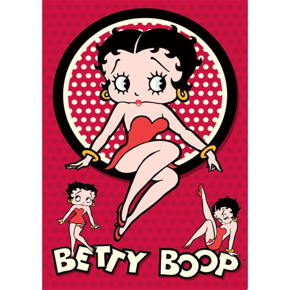 Full Round Diamond Painting Betty Boop