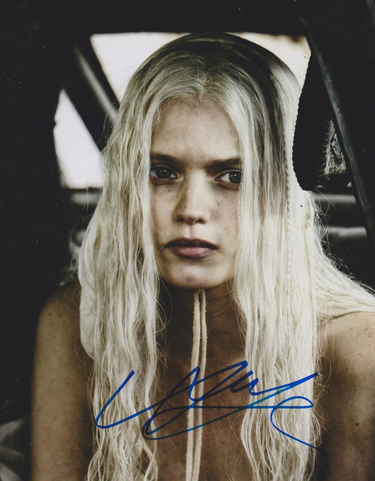 Abbey Lee Signed Mad Max: Fury Road 10x8 Photo Poster painting AFTAL