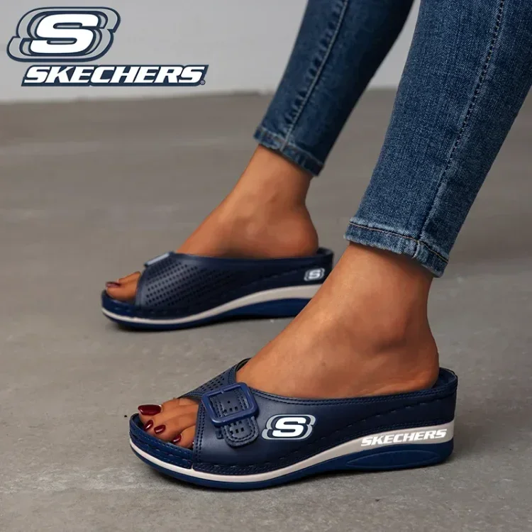 SKECHERS® ÚJ NŐI KÉNYELMES VASTAG ORTOPÉD SZANDÁL