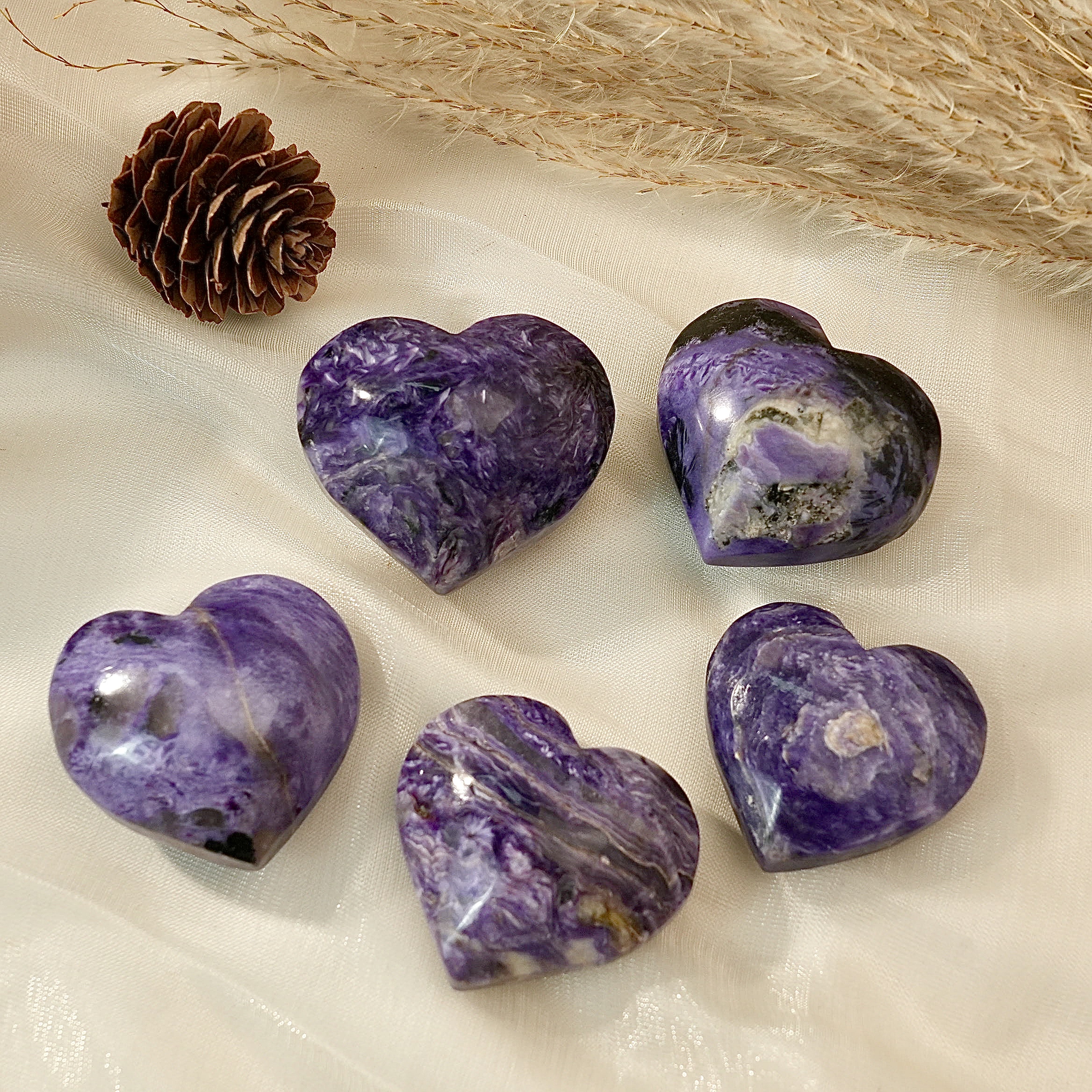 Charoite Palmstone 
