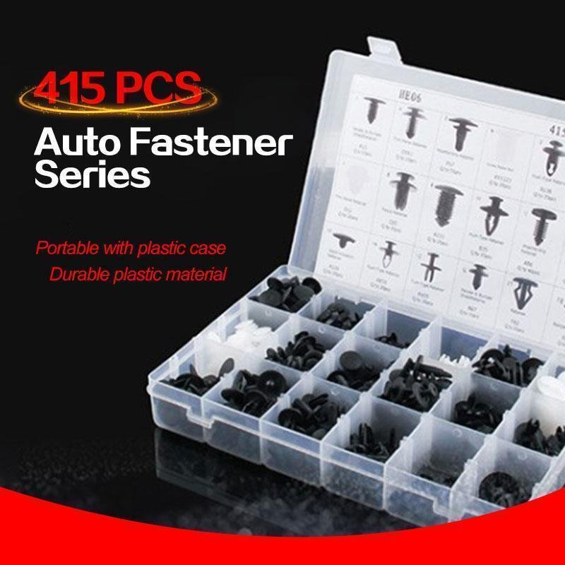 415 PCS Auto Fastener Kit