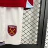 25/26 Kids West Ham United Soccer Jersey Home