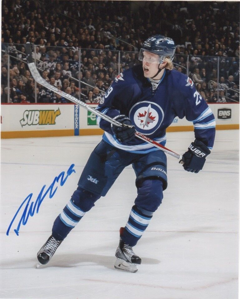 Winnipeg Jets Patrik Laine Autographed Signed 8x10 NHL Photo Poster painting COA G