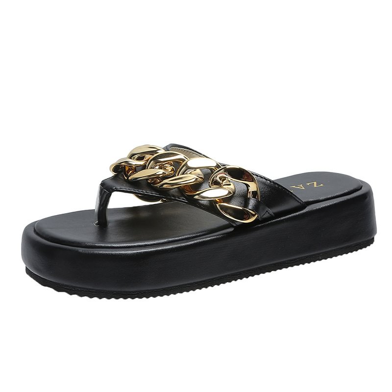 Letclo™ 2021 New Fashion Platform Slippers / Sandals letclo