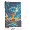 (40*60cm)Volcano - Full Round Drill Diamond Painting
