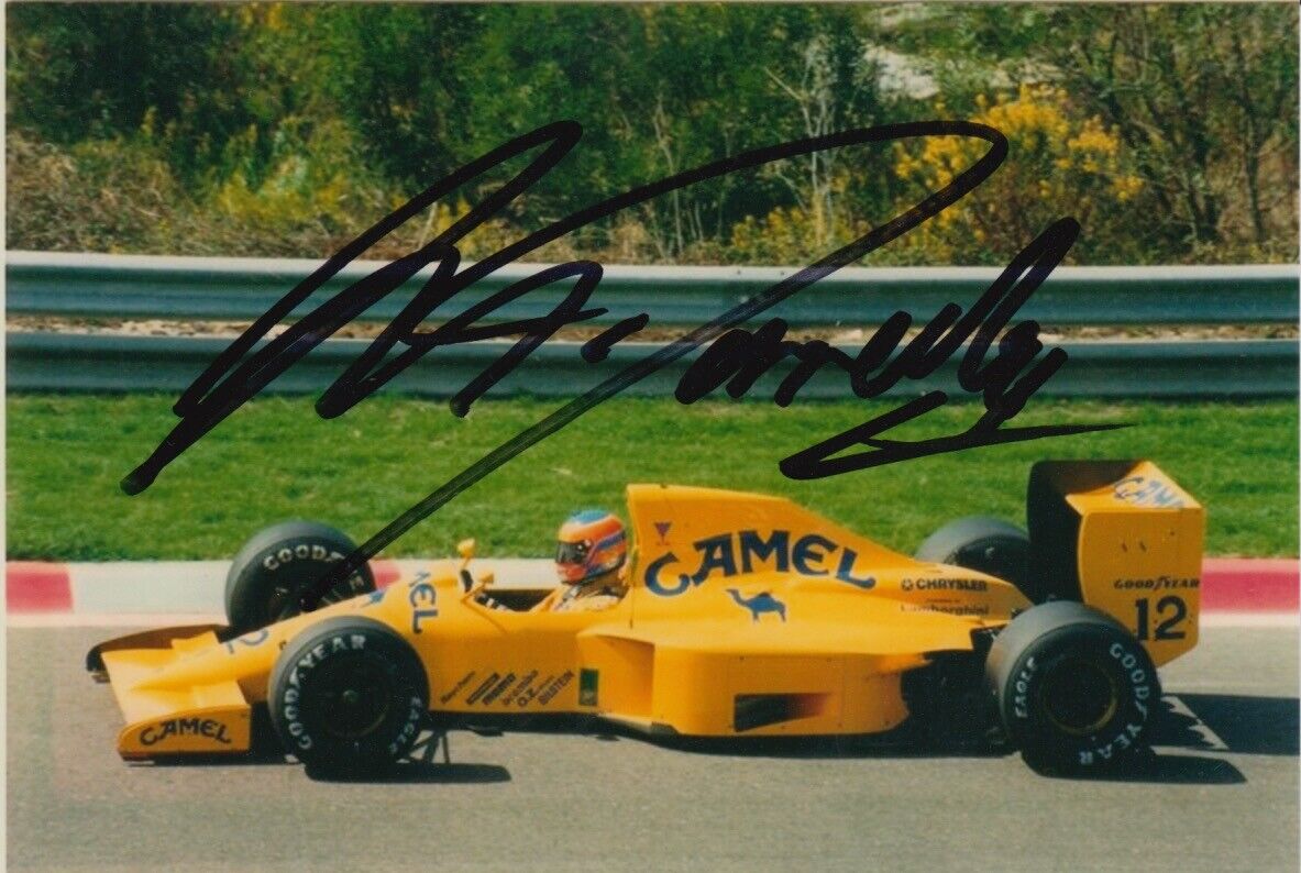 MARTIN DONNELLY HAND SIGNED 6X4 Photo Poster painting - FORMULA 1 AUTOGRAPH F1 7.