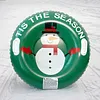 PVC Thickened Ski Ring with Handles Inflatable Ski Board Kids Snow Sledding Tool
