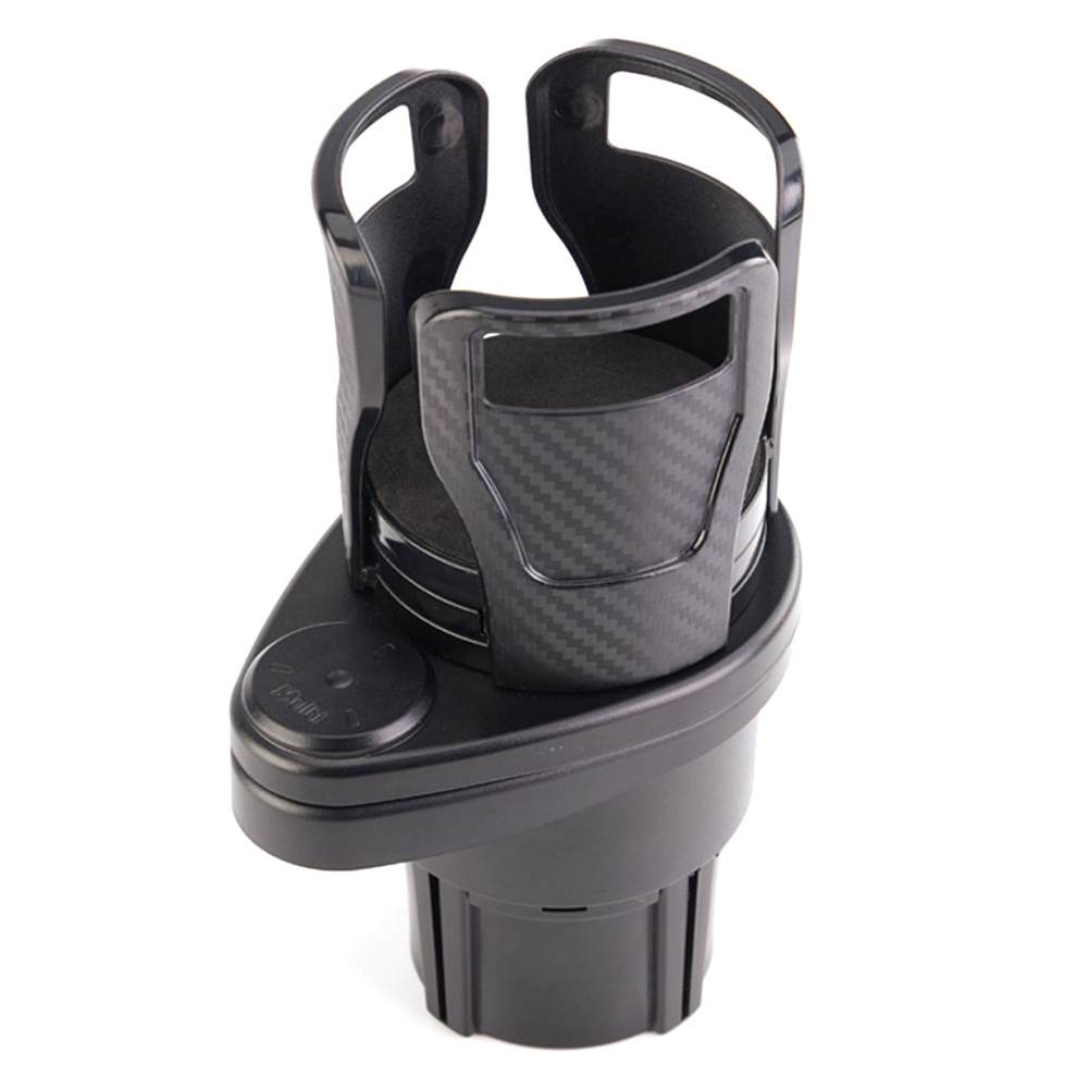 

Car Dual Cup Holder Sunglasses Phone Stand Bottle Holder, Black, 501 Original
