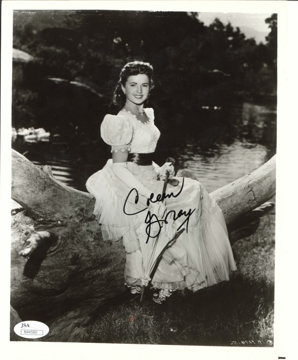 COLEEN GRAY, ACTRESS (DECEASED) SIGNED 8X10 JSA AUTHENTICATED COA #N44580