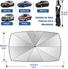 🔥Car Windshield Sun Shade Umbrella -for Auto Windshield Covers Most Cars🔥