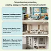 Smart WiFi Weather Forecast Station Clock with Temperature Humidity Display Date Weather Digital Clock Station for Kitchen Bathroom Office Bedroom Home