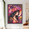 Witch-11CT Stamped Cross Stitch 45*60cm/17.72*23.62in (Big Size)