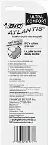 BIC Atlantis Ultra Comfort Ballpoint Pen 1/Pkg-Assorted Barrels