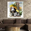 Sunflower puppy-round drill peinture au diamant