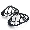 Outdoor Cross-Country Running Snow and ice Anti-Skid Shoe Covers are Non-Slip, Durable, Lightweight and Wear-Resistant for Hiking, ice and Snow Fishing, Rock Climbing