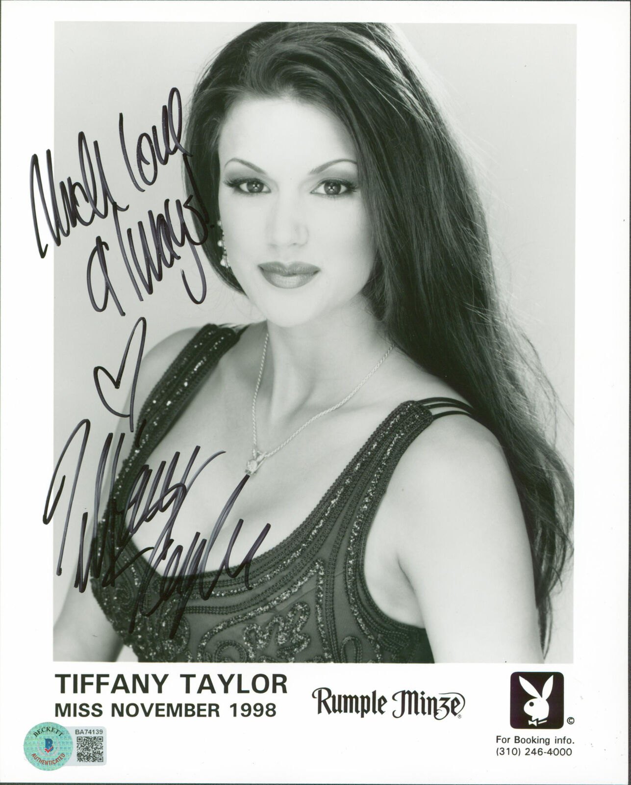 Tiffany Taylor Playboy Much Love Always