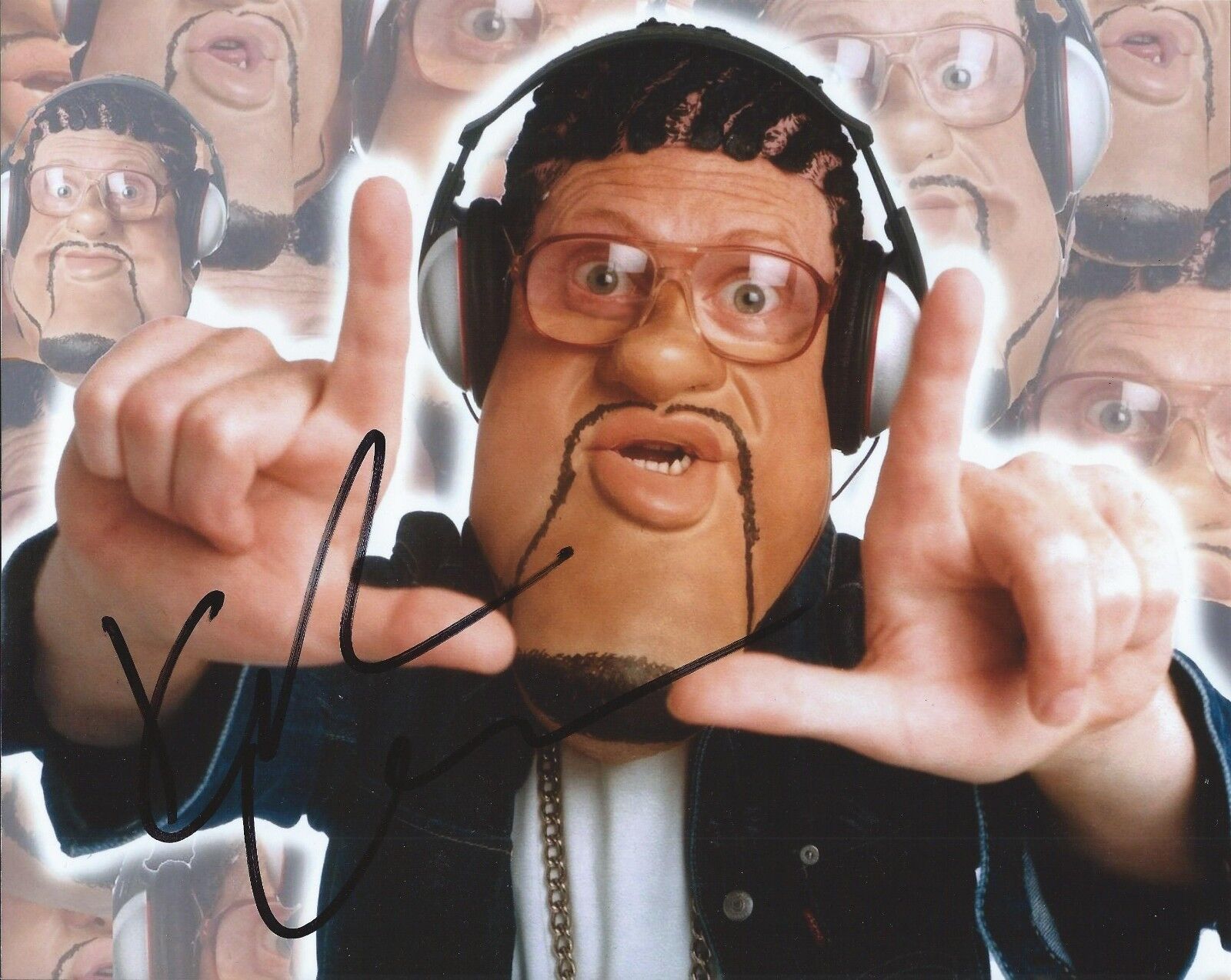 Keith Lemon autograph - signed Bo Selecta Photo Poster painting