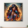 Diamond Painting -DIY Round Drill Girl(40x40 CM)