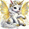 Diamond Painting-DIY Crystal Rhinestone Unicorn