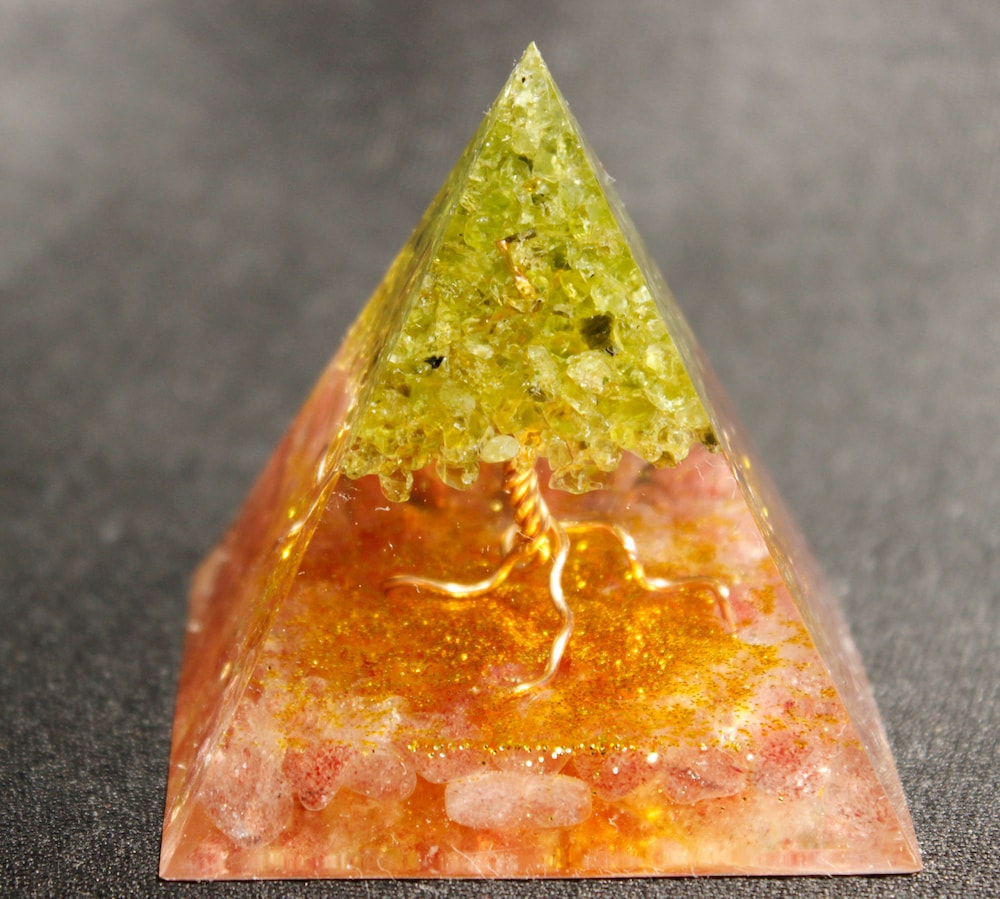 

Orgone Pyramid Chakra - Tree of Life, 501 Original